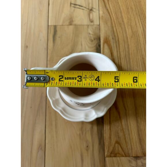 Pfaltzgraff Stoneware "Remembrance" Creamer/Pitcher and Plate PERFECT - Picture 7 of 10